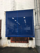 Load image into Gallery viewer, Industrial Mesh Curtain Dividers 13 OZ Industrial Strength - Vinyl Coated Nylon - Fire Rated