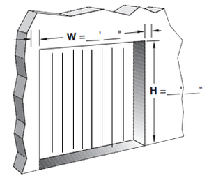 Custom Strip Door Calculator