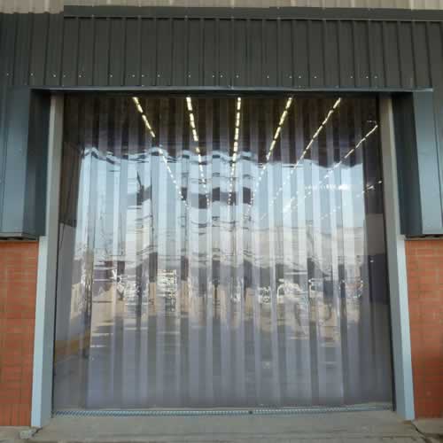Strip Door Flap Curtain Complete Kit PVC Vinyl Plastic Strips